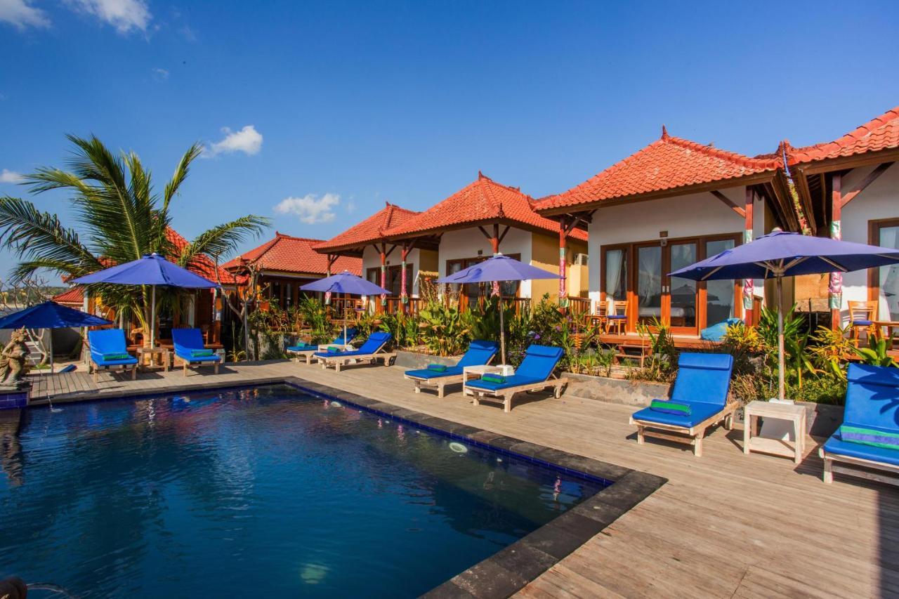 Nusa Veranda Sunset Villas & Restaurant Lembongan Kültér fotó