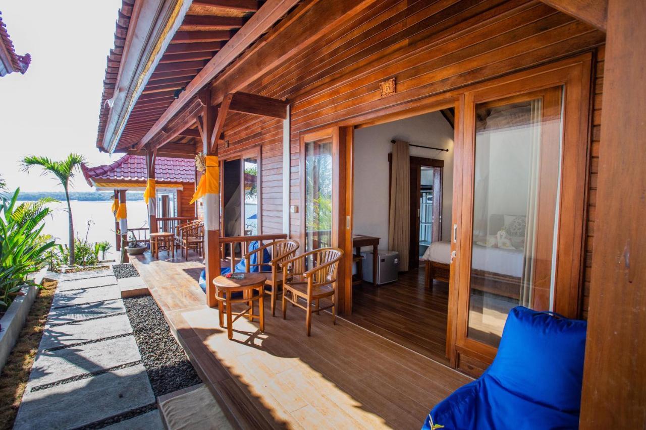 Nusa Veranda Sunset Villas & Restaurant Lembongan Kültér fotó