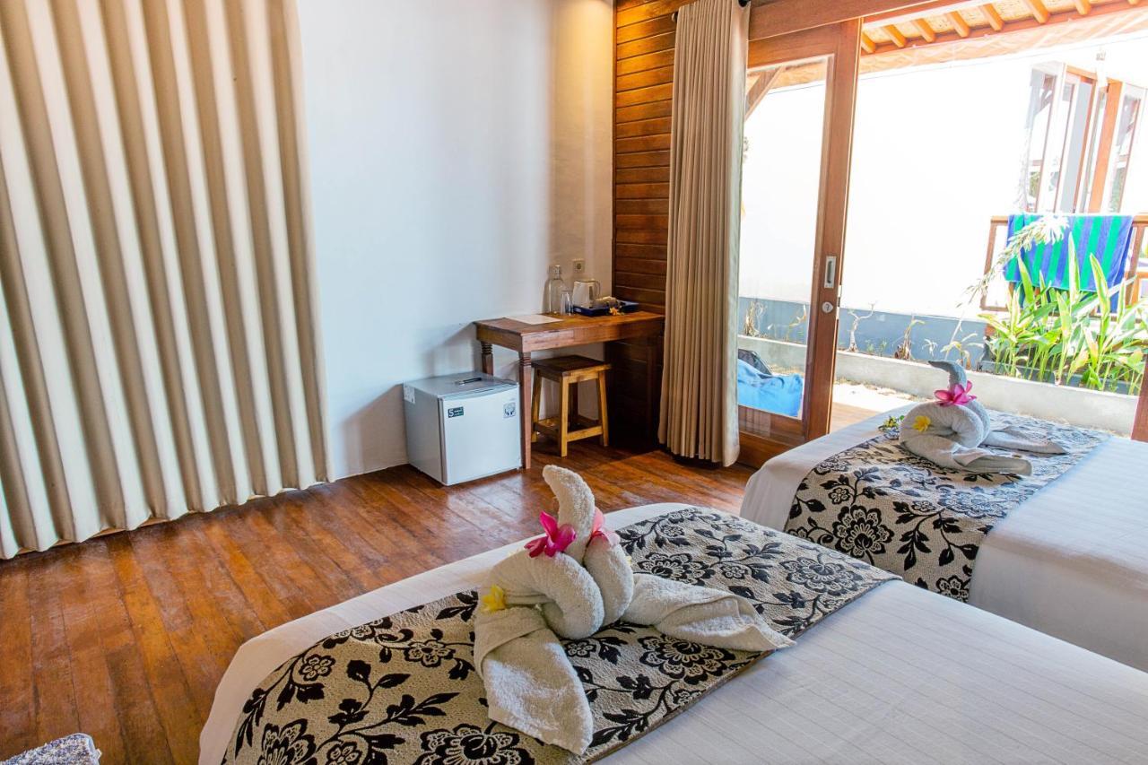 Nusa Veranda Sunset Villas & Restaurant Lembongan Kültér fotó