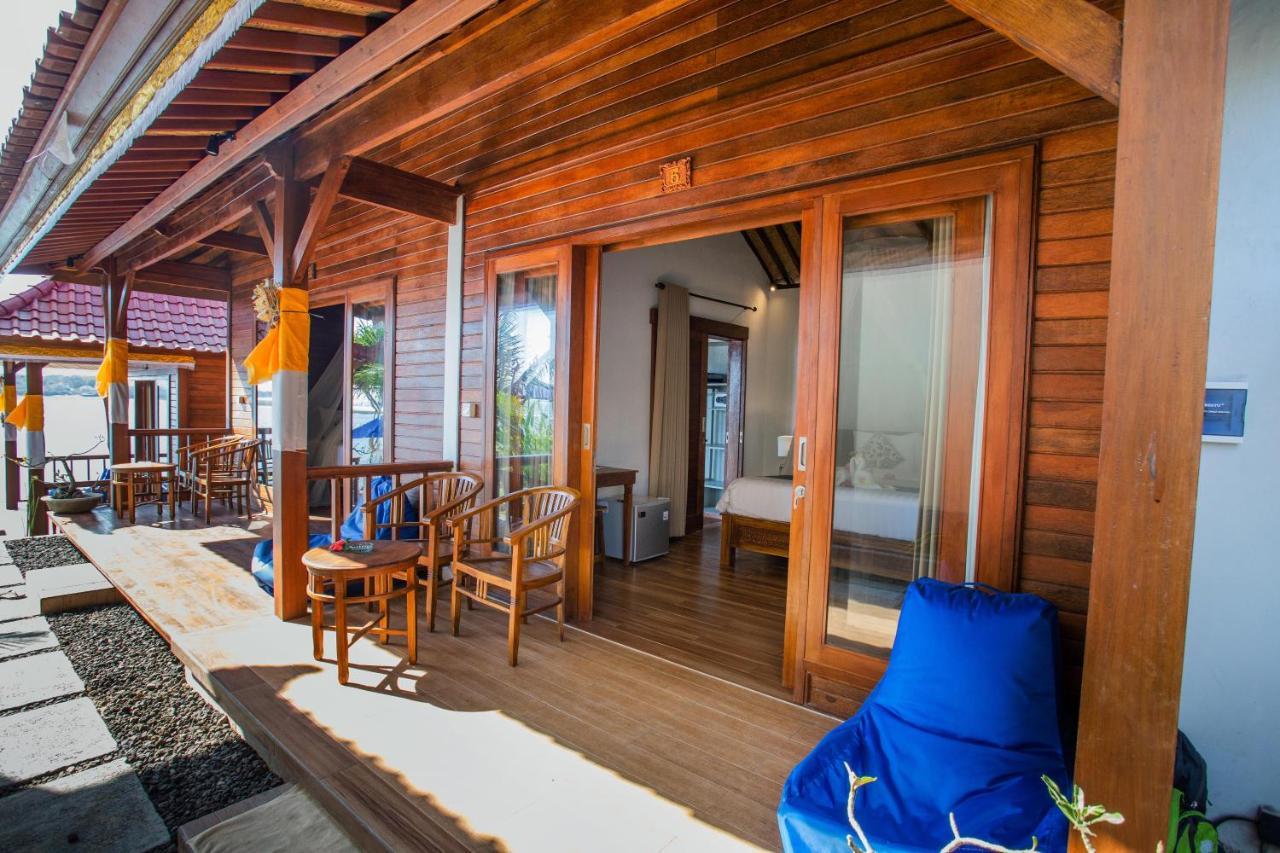 Nusa Veranda Sunset Villas & Restaurant Lembongan Kültér fotó