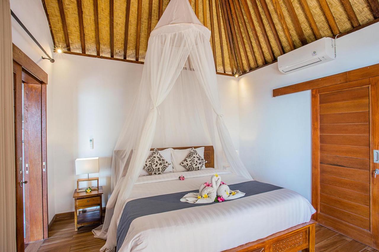 Nusa Veranda Sunset Villas & Restaurant Lembongan Kültér fotó