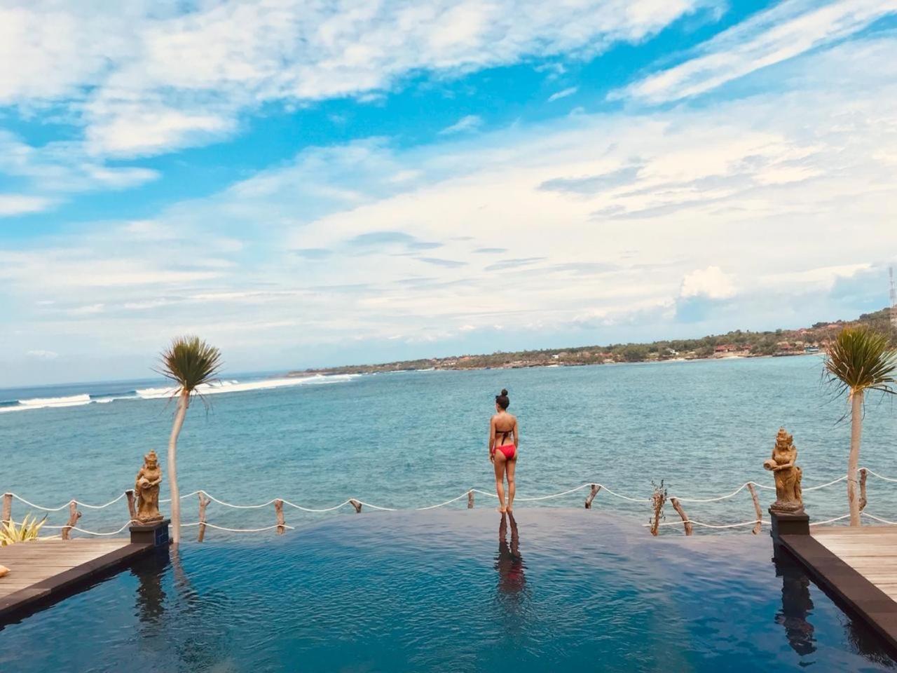 Nusa Veranda Sunset Villas & Restaurant Lembongan Kültér fotó