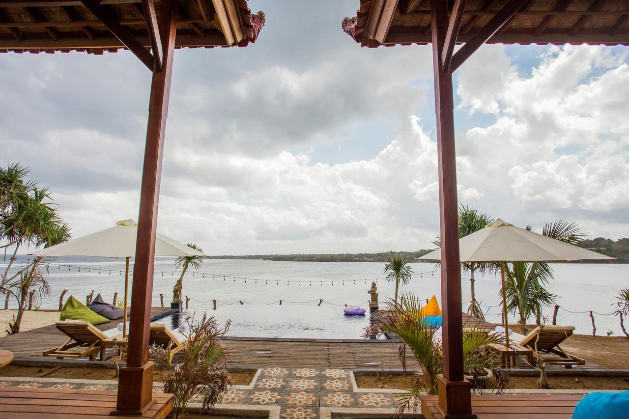 Nusa Veranda Sunset Villas & Restaurant Lembongan Kültér fotó