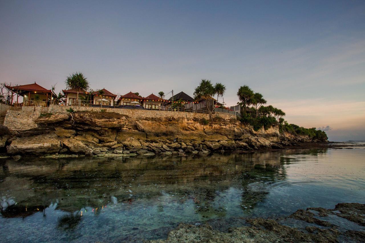 Nusa Veranda Sunset Villas & Restaurant Lembongan Kültér fotó
