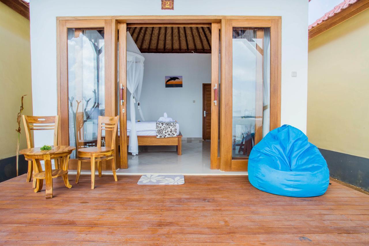 Nusa Veranda Sunset Villas & Restaurant Lembongan Kültér fotó