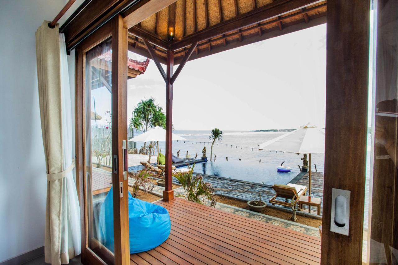 Nusa Veranda Sunset Villas & Restaurant Lembongan Kültér fotó