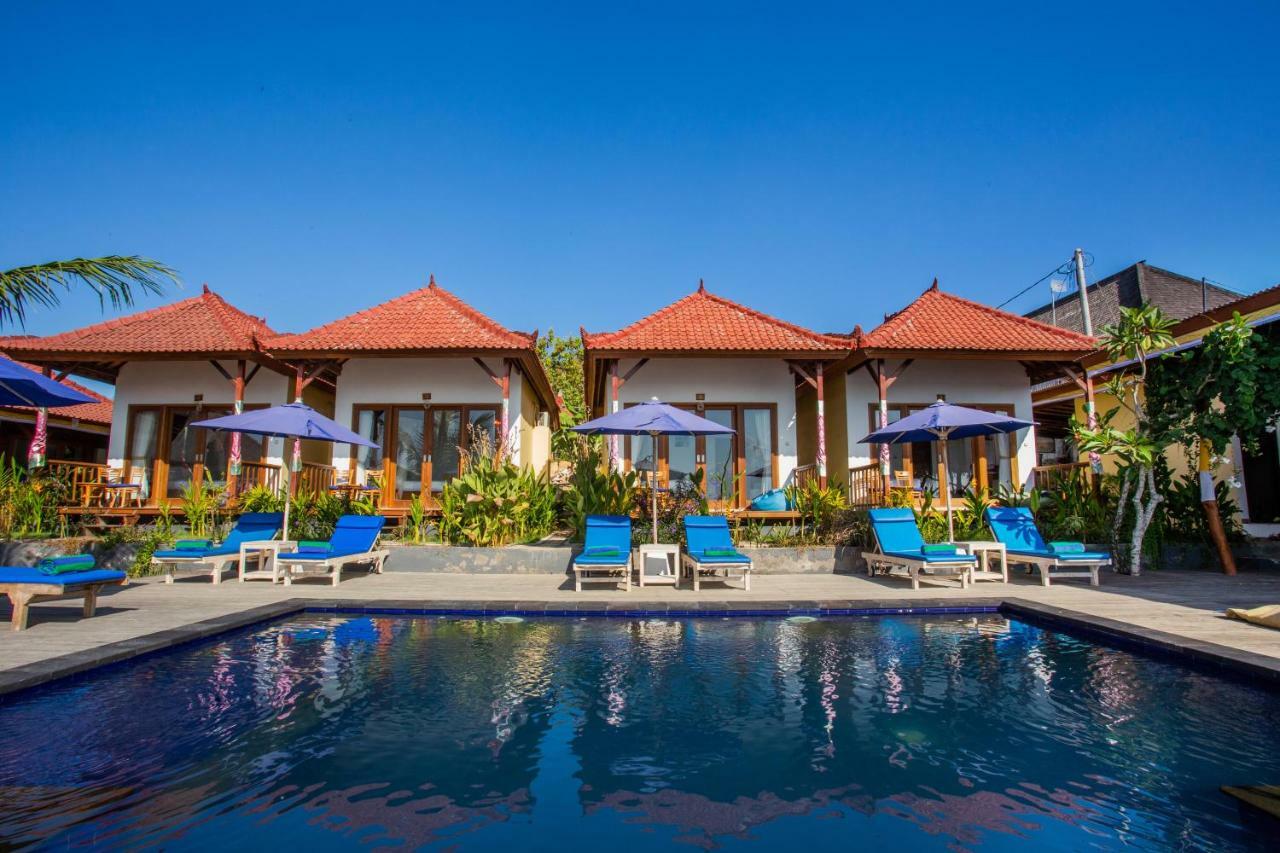 Nusa Veranda Sunset Villas & Restaurant Lembongan Kültér fotó