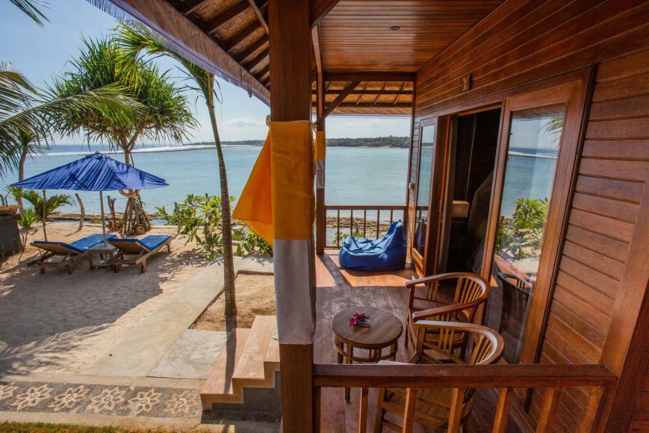Nusa Veranda Sunset Villas & Restaurant Lembongan Kültér fotó