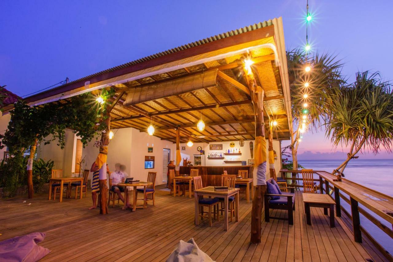Nusa Veranda Sunset Villas & Restaurant Lembongan Kültér fotó