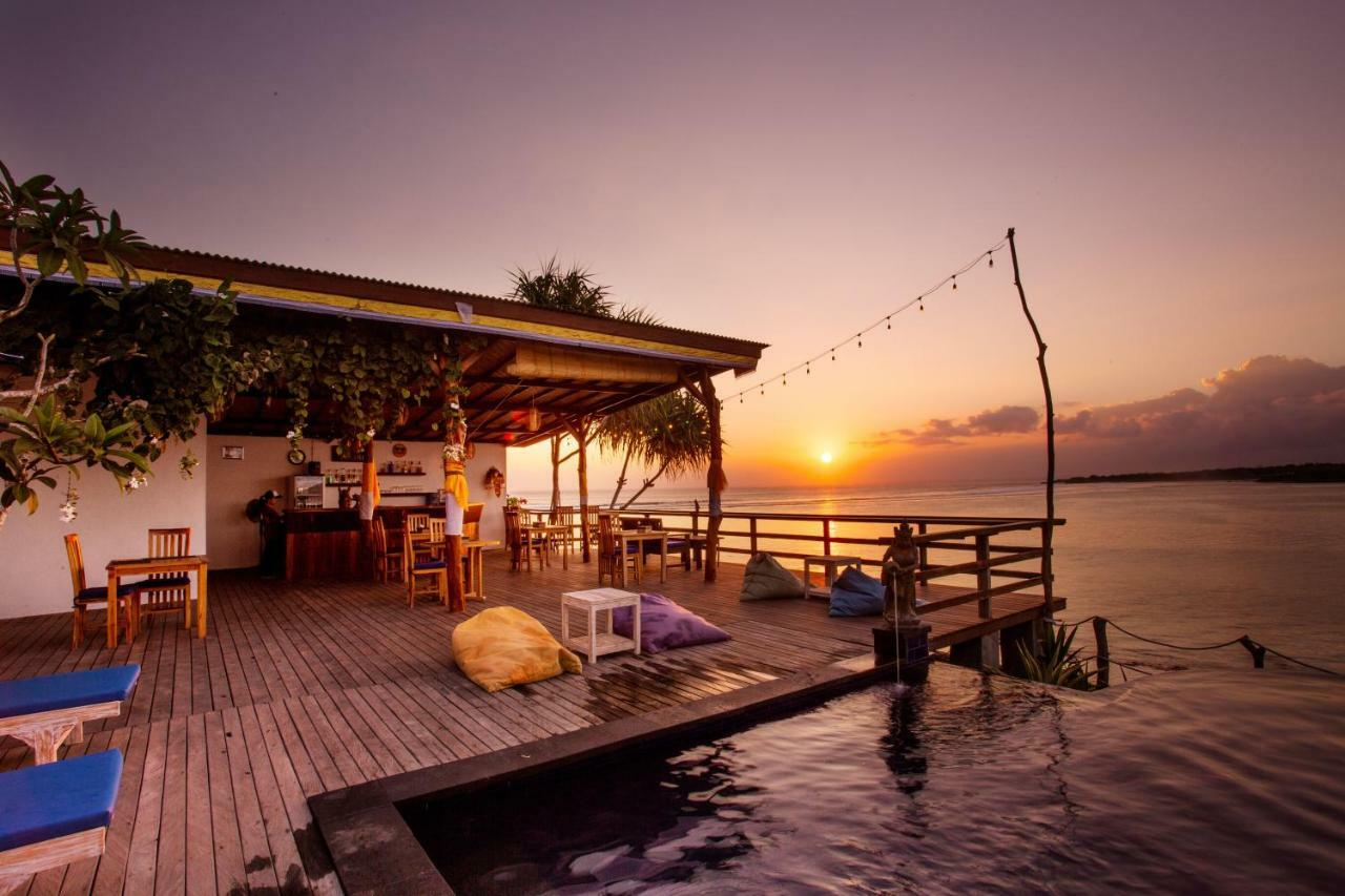 Nusa Veranda Sunset Villas & Restaurant Lembongan Kültér fotó