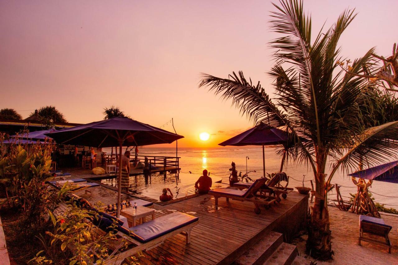 Nusa Veranda Sunset Villas & Restaurant Lembongan Kültér fotó