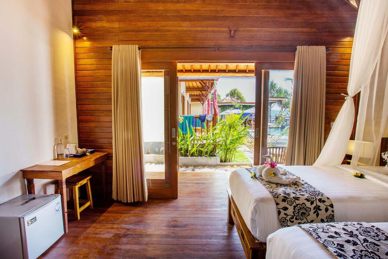 Nusa Veranda Sunset Villas & Restaurant Lembongan Kültér fotó
