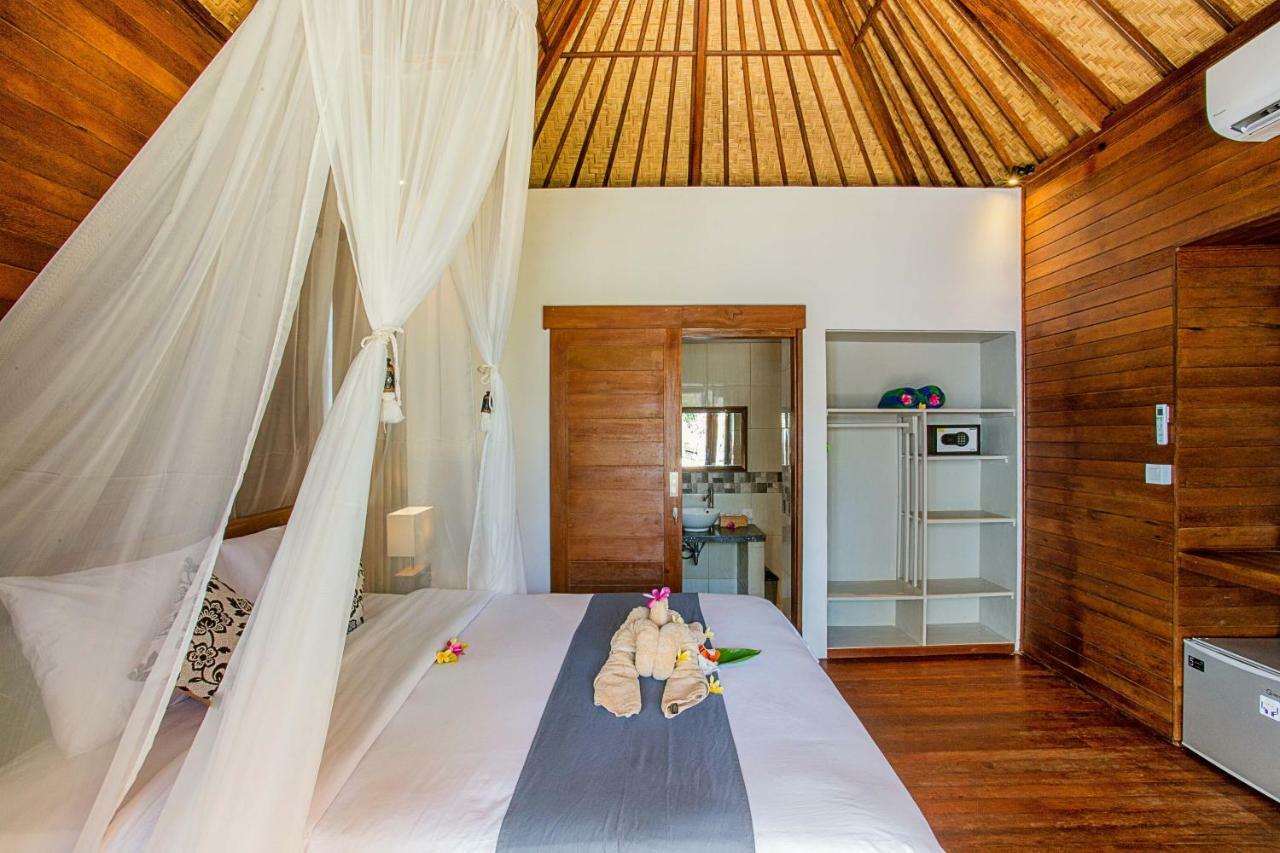 Nusa Veranda Sunset Villas & Restaurant Lembongan Kültér fotó