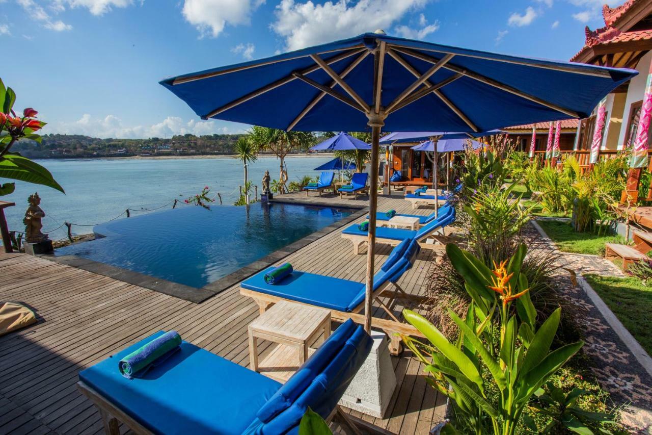 Nusa Veranda Sunset Villas & Restaurant Lembongan Kültér fotó
